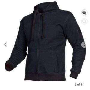 Street & Steel Kickstarter large black Motorcycle jacket